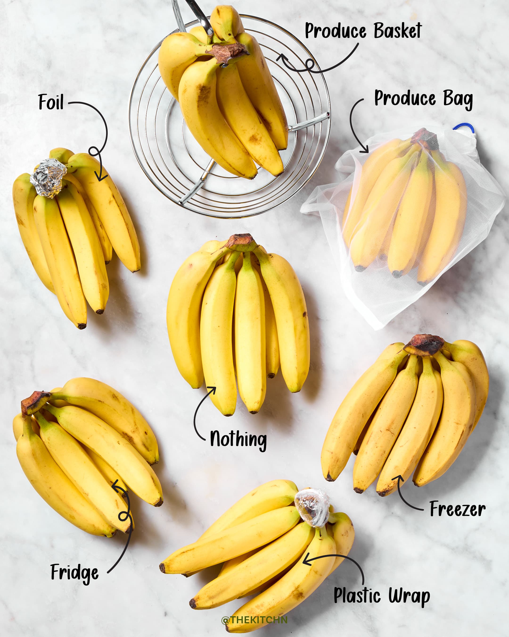 Keeping Bananas Fresh Longer