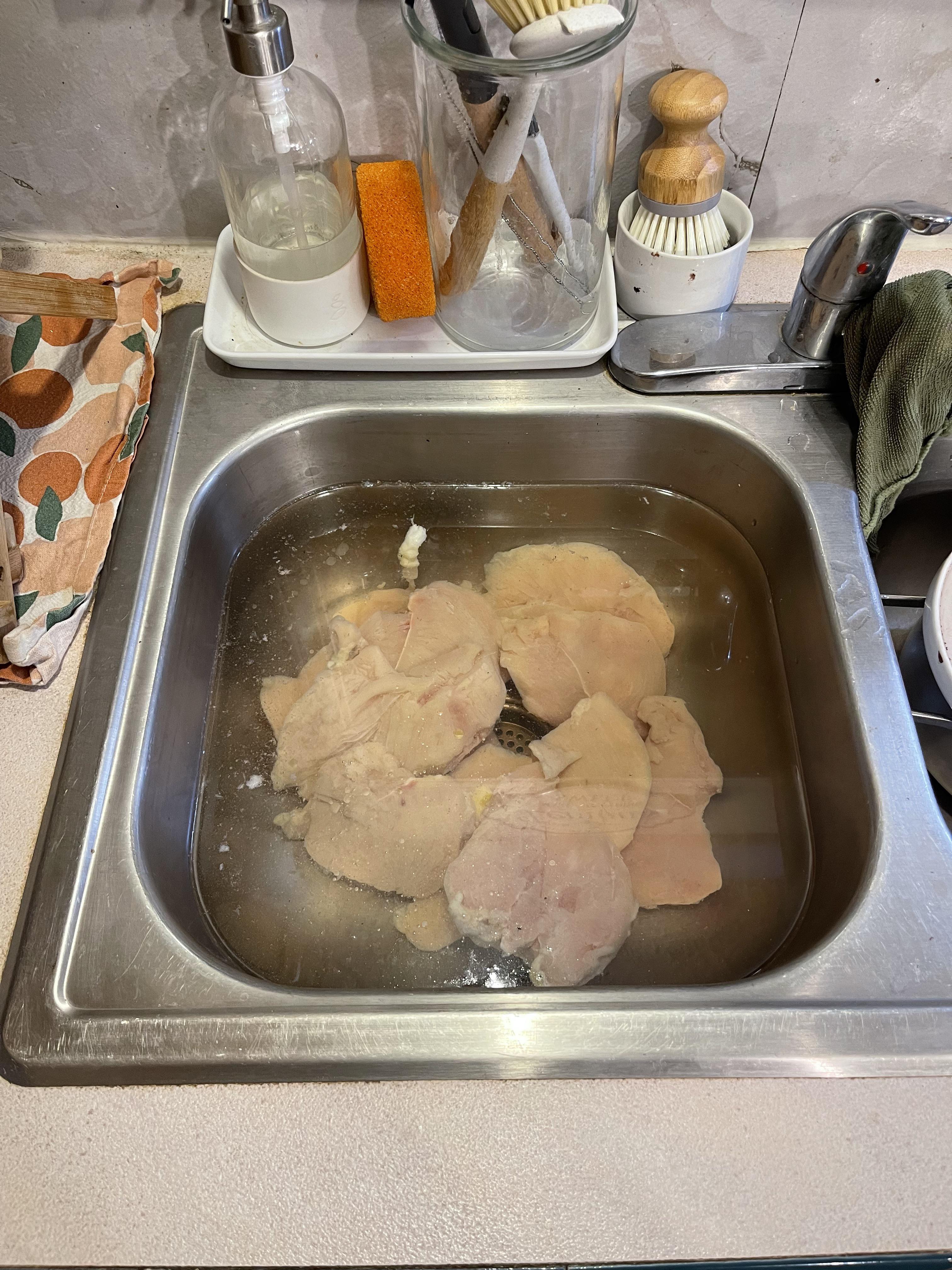 Thaw Frozen Chicken