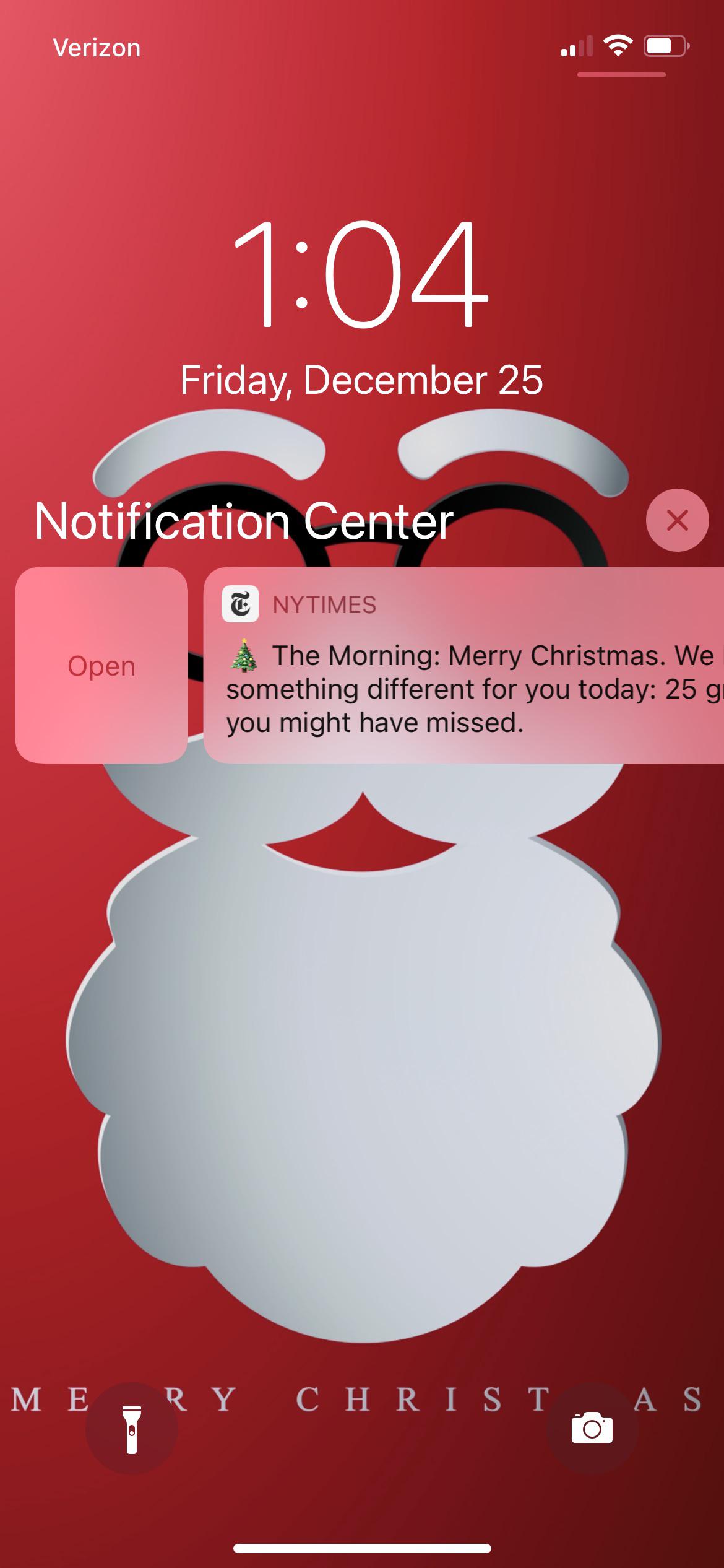 Access Notification Center