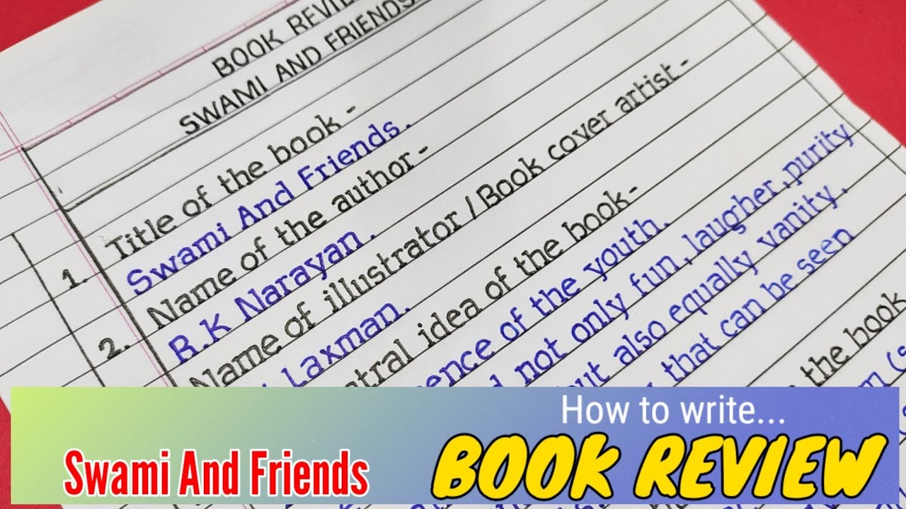 Writing Book Reviews