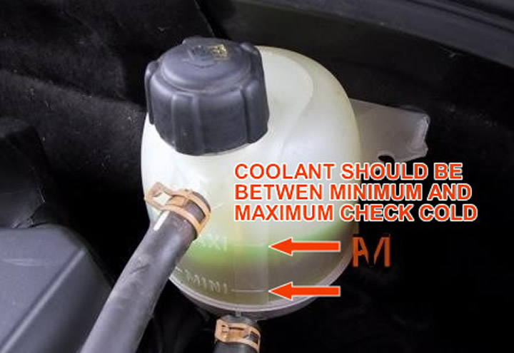 Checking Coolant Level