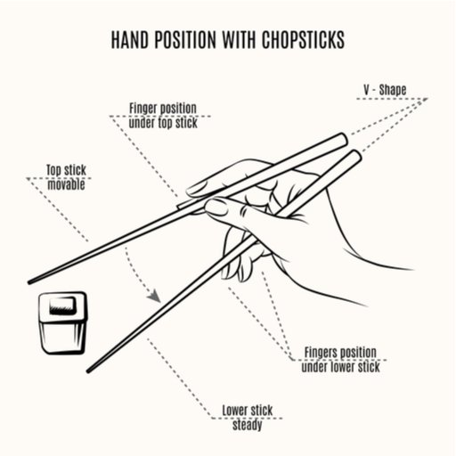 How to Eat with Chopsticks