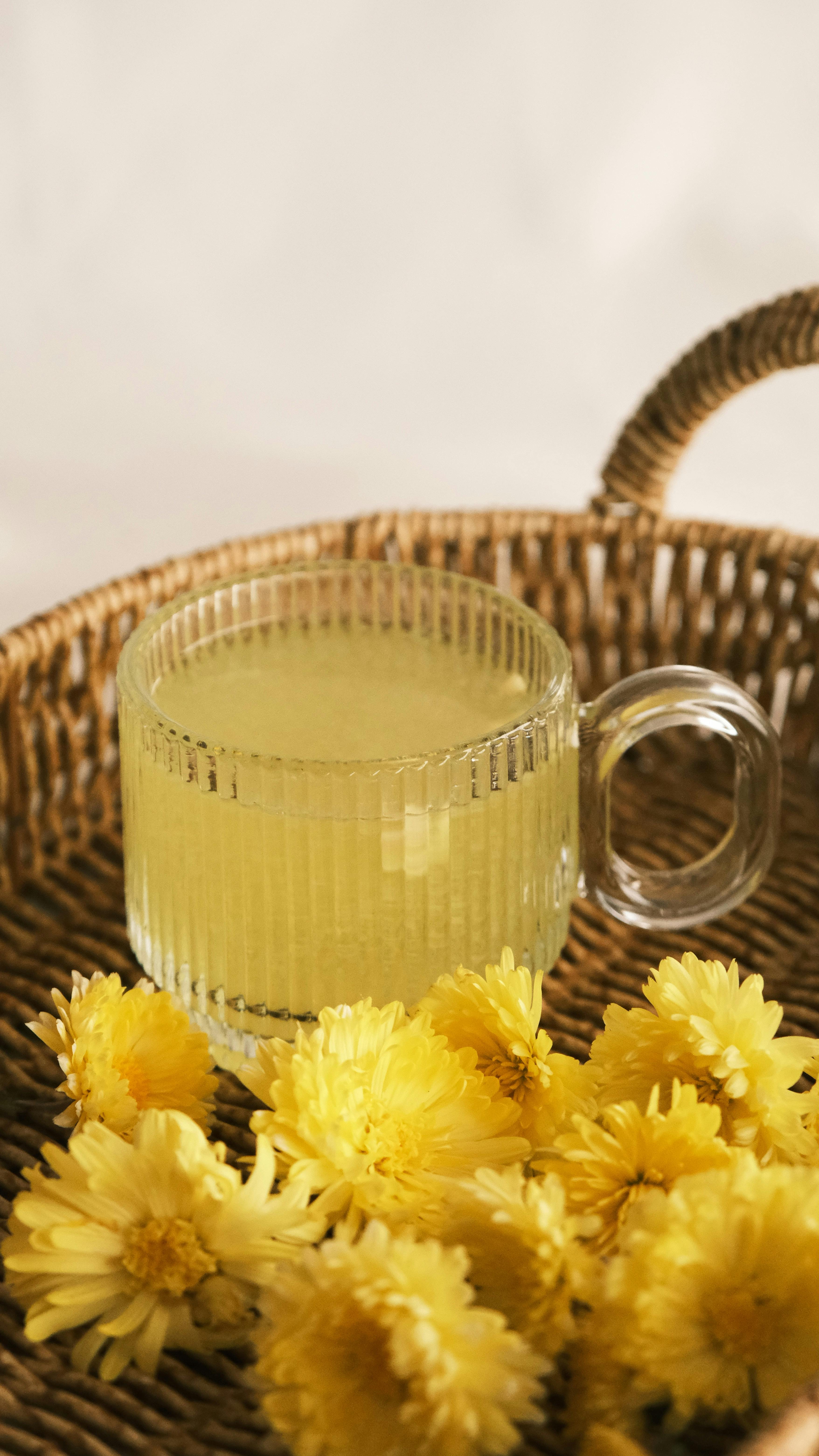 Dandelion Tea Preparation