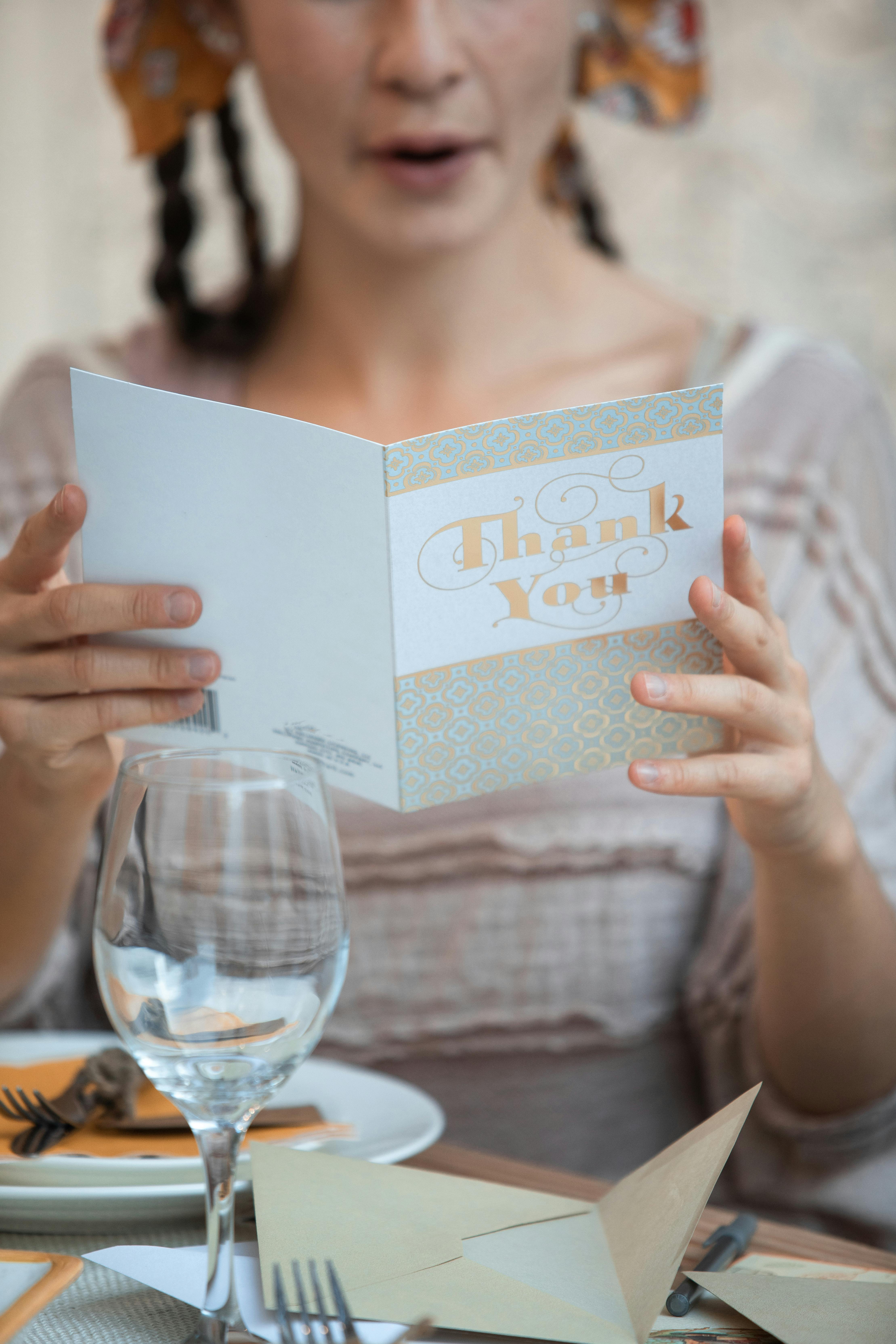 How to Write a Thank You Letter